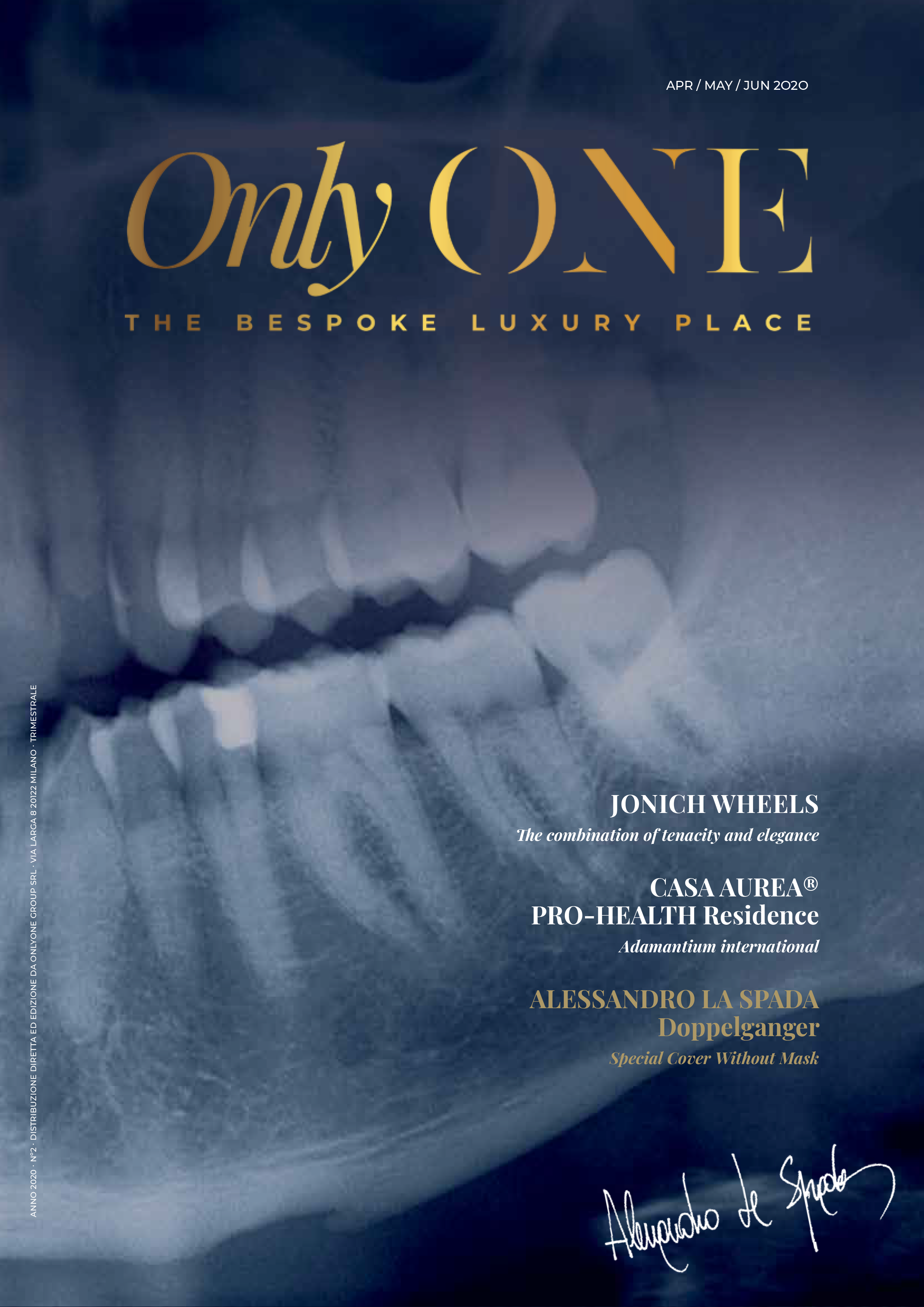Second edition of the OnlyOne magazine.
