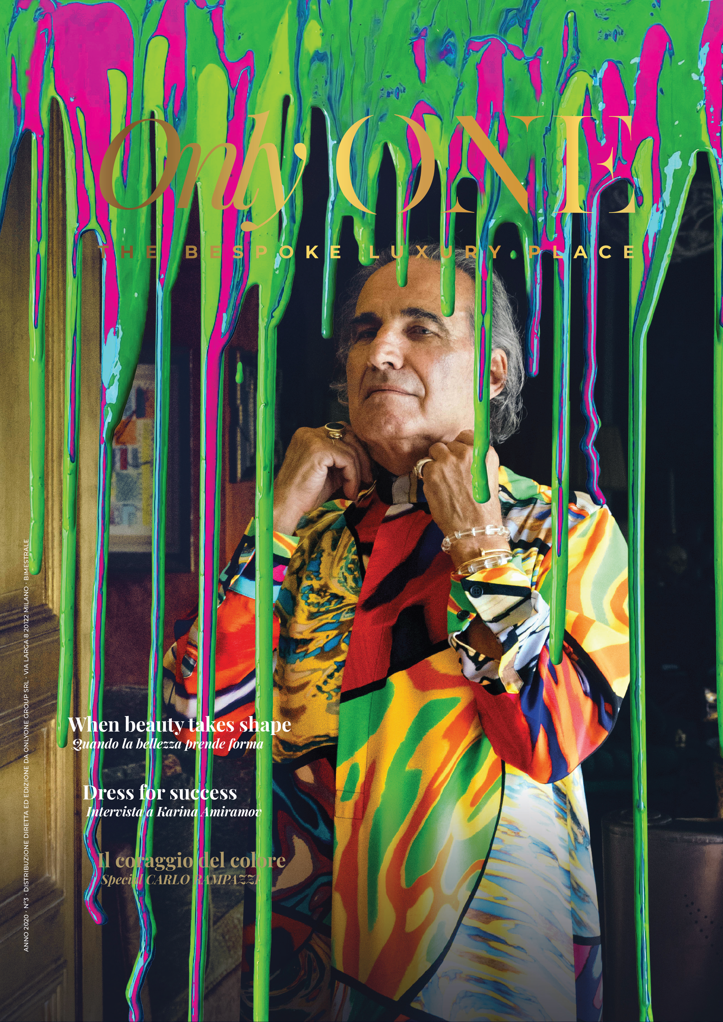 Third edition of the OnlyOne magazine.